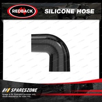 1 pc Redback 2-3/4" In 3" Out Silicone Hose - 90 Degree Bend Reducer Black