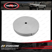 1 piece of Redback Exhaust Heat Tape - Glass White 101mm x 3mm x 30m