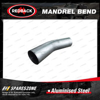 Redback Mandrel Bend 30 Degree - Outside Diameter 76mm 3" Aluminised Steel