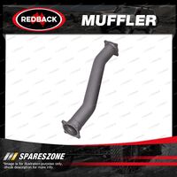 Redback Extreme Duty 3" Muffler Delete Pipe Centre/Offset 409 Stainless Steel