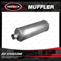 Redback Universal Truck Muffler - 10" Round 44" Long ID 5" In/Out C/C Aluminised