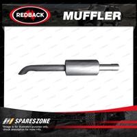Redback Universal Truck Muffler - 41" Long 2-1/2" C/C S/Thru Mild Steel