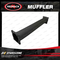 Redback Extreme Duty 3.5" Muffler Delete - Centre/Offset 409 Stainless Steel