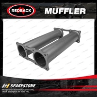 Redback Extreme Duty Twin 4" Muffler Delete for Toyota Landcruiser 79 Series