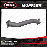 Redback Extreme Duty 3" Muffler Delete - Centre/Centre 409 Stainless Steel Tube