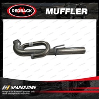Redback Stainless 3" J Pipe Muffler Delete LH for Holden Commodore VE V8 Sedan