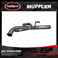Redback Stainless 3" J Pipe Muffler Delete RH for Holden Commodore VE V8 Sedan