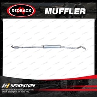 1 piece of Redback Muffler for GM Barina XC 1.4L 1.8L 2001-2005 With Flex