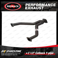 Redback 2 1/2" Catback Y-pipe Assembly for Ford Fairmont Falcon AU EB ED EF EL