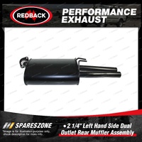 Redback Left Performance Exhaust System Rear Muffler for Holden Commodore VE VF