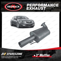 Redback 3" Rear Muffler Passenger Side for Holden Commodore Calais VE VF 06-16