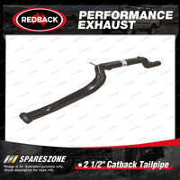Redback 2 1/2" Catback Tail Pipe Assembly for Ford Falcon AU AU2 AU3 4.0L 5.0L