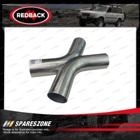 Redback X-Pipe - Twin 2.5" Inch 63mm 304 Stainless Steel Fabricated X Pipe