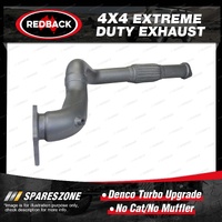 Redback Extreme Duty Engine Pipe for Toyota Landcruiser 75 78 79 Ser 4.2L 90-07