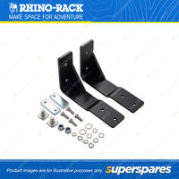 Rhino Rack Steel Sunseeker Awning Angled Down Bracket Kit for Flush Bars 32127