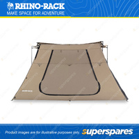Rhino Rack Tapered Batwing Extension with Door 33112 - Waterproof UV Canvas