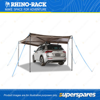 Rhino Rack Left Batwing Compact Awning 33116 - Provides 270 Degrees of Shade
