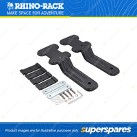 Rhino Rack Pioneer LED Light Bracket Kit 43156 - Suits Pioneer Trays & Platforms