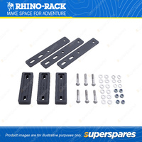 Rhino Rack Conduit Lower Side Brackets BC3-LSB - Conduit size 4.6m / 150mm