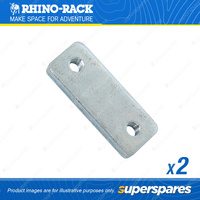 Rhino Rack M6 20mm x 50mm x 5mm Plate Channel Nut C838-BP - in a Pack of 2
