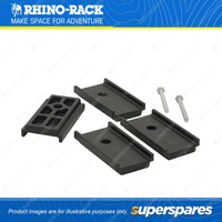 Rhino Rack Vortex Leg Height Spacers LHS-A2PAIR - 4 x Spacers & 2 x M6 Bolts