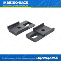 2x Rhino Rack Pioneer Leg Height Spacers PLHSPAIR Suits 4 Series Pioneers System
