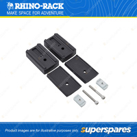 4 x Rhino Rack Quick Mount HD Spacers 25mm QMHD25 - Suits RLT600 RCH RCL Legs