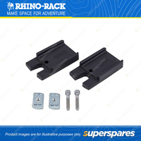 2 x Rhino Rack Quick Mount Spacers 10mm QMPS10 - Suits RLT600 Quick Mount Legs