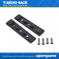 2 x Rhino Rack Quick Mount Base Wedges 5mm QMW05 - Suits RLT600 Quick Mount Leg