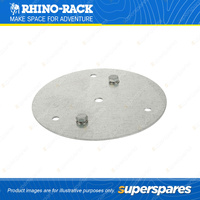 Rhino Rack 170mm Beacon Light Mounting Plate RBP - Suits Heavy Duty Bars