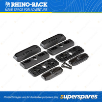 Rhino Rack RCP Base Kit RCP73-BK - Suits RC and RV Roof Rack Systems Pack of 2