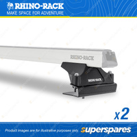2 x Rhino Rack RLTPFC Legs RLTPFC - Low Profile Suits HD Bars and Vortex Bars