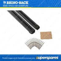 Rhino Rack RTS Track Set RTS556 - in a Pack of 2 Includes Hardware and End Caps
