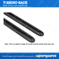 Rhino Rack 1080mm RTV Tracks RTV108 - Pack of 2 Includes Hardware and End Caps