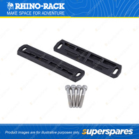 2 x Rhino Rack Track Wedges RTW01 - Suits Rhino-Rack Track RLCP Leg