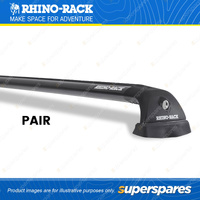 Rhino Rack Vortex RVP Black 2 Bar Roof Rack RVP81 - Factory Mounting Point