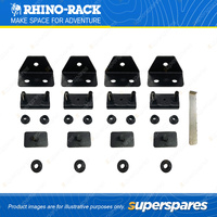 Rhino Rack RCP Base Kit in a pack of 4 for GWM Tank 300 SUV Raised Rail 23-On