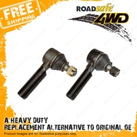 2x Roadsafe Outer Track Tie Rods for Toyota Landcruiser 76 78 79 80 105 Series