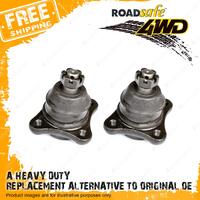 Pair Roadsafe Greasable Upper Ball Joint for Mitsubishi Triton ML MN