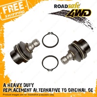 Pair Roadsafe Lower Ball Joints LH and RH for Nissan Navara D40 4WD