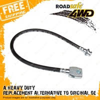 2 Pcs Roadsafe Rear 3-4"Lift Rubber Extended Brake lines for Nissan Patrol GU