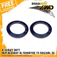 Pair Front Coil Spring Spacers for Toyota Landcruiser 200 Series Black Only 10mm