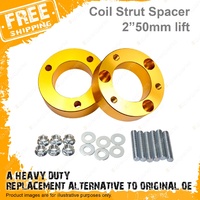 2"50mm Lift Kit Pair Front Coil Strut Spacers for Nissan Navara D40 D23 NP300