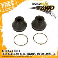 Pair Roadsafe Tie Rod End Rubber Dust Boots for Nissan Patrol GQ 11/1987-6/1992