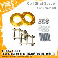 2"50mm Lift Kit Coil Strut Spacers + Extended Shackles For Nissan Navara D40