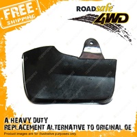 Roadsafe 4x4 OffRoad Black Rubber Mud Flap 295 x 285mm Premium Quality KMF612