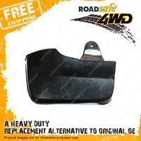 Roadsafe 4x4 OffRoad Black Rubber Mud Flap 283 x 475mm Premium Quality KMF811R
