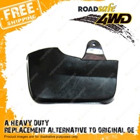 Roadsafe 4x4 OffRoad Black Rubber Mud Flap 283 x 475mm Premium Quality KMF813L