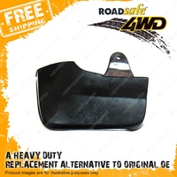 Roadsafe 4x4 OffRoad Black Rubber Mud Flap 283 x 475mm Premium Quality KMF813R