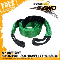 Recovery Offroad Tree Trunk Protector Strap 3M x 75MM 12000kg 12 Ton Green Black